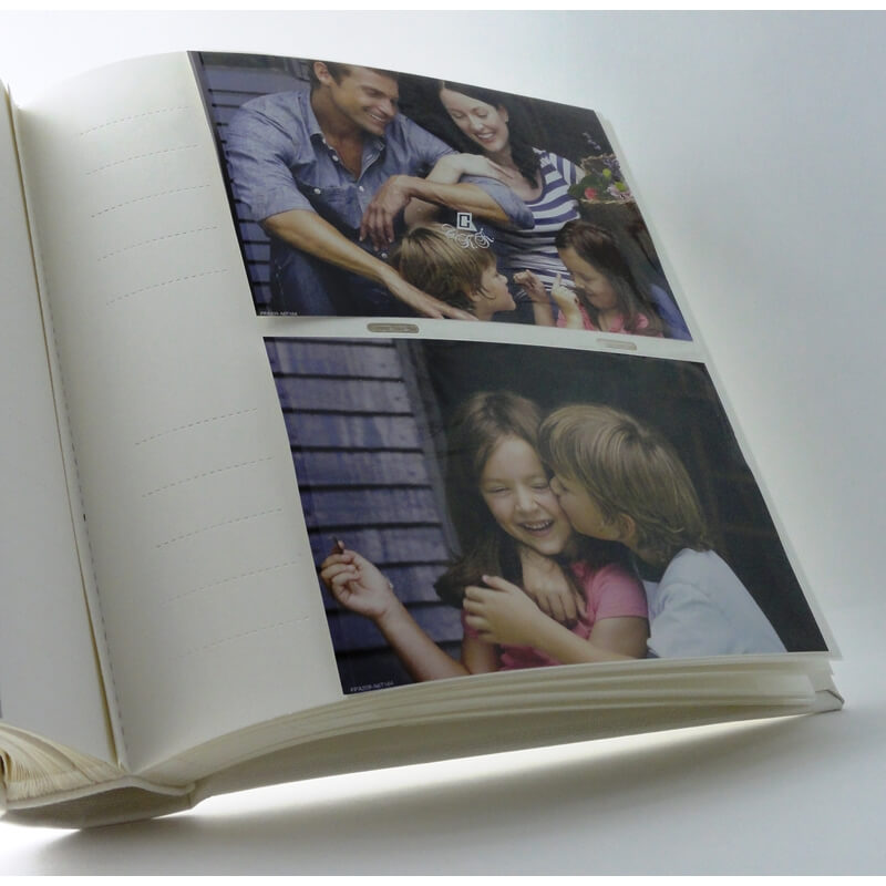 Альбом на 200 фото с местом для заметок рядом с каждой фотографией
