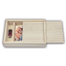 шкатулка cx7546 love box usb brown 10x15 21,5x14,5x5 - арт. [41353] - фото 1