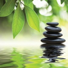 Декор на холсте fp02816 zen stones 70x70см - арт. [14185] - фото 1