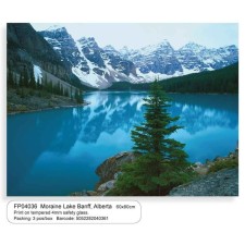 Декор на стекле fp04036 moraine lake banff alberta 60x80см - арт. [14725] - фото 1