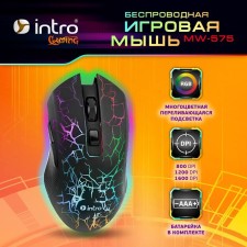 Мышь intro mw575 беспроводная игровая 800-1600dpi черная - арт. [24237] - фото 1