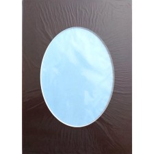Паспарту dark brown 21*29.7 см фото 15*20 см oval - арт. [1416] - фото 1