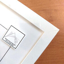 фоторамка 18x15 white 21x29,7 мдф - арт. [46186] - фото 1