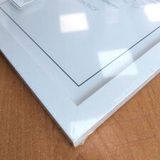 фоторамка 18x15 white 10x10 мдф - арт. [46567] - фото 1