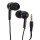 Наушники проводные intro rx805 вкладыши с микрофоном черные - арт. [23969] - фото 1