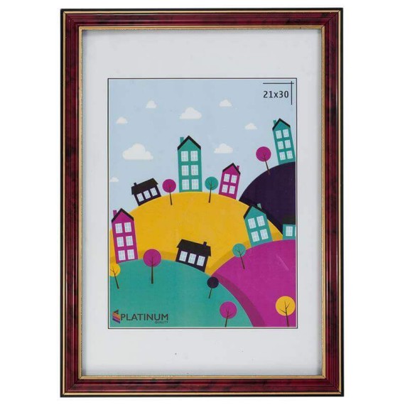 фоторамка interior office 283 21*30 яшма с ножкой - арт. [23571] - фото 1