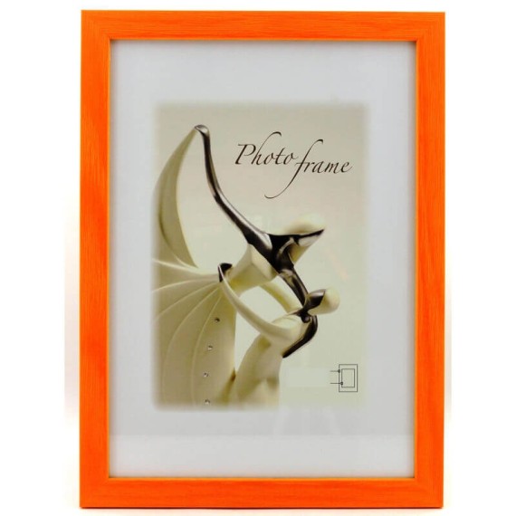 фоторамка 323-965 13*18 оранжевыая  - арт. [42732] - фото 1
