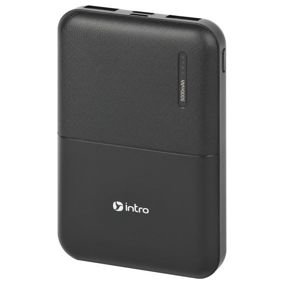 Power bank портативное зарядное устройство intro zx50 5000mah черный - арт. [24086] - фото 2