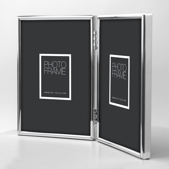 фоторамка 120ds01-5r silver doppia 2x13*18 - арт. [18208] - фото 2