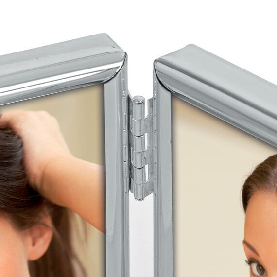 фоторамка 120ds01-5r silver doppia 2x13*18 - арт. [18208] - фото 3