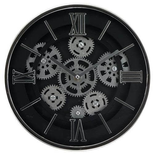 Часы настенные MC-253 с шестеренками (30x30см)