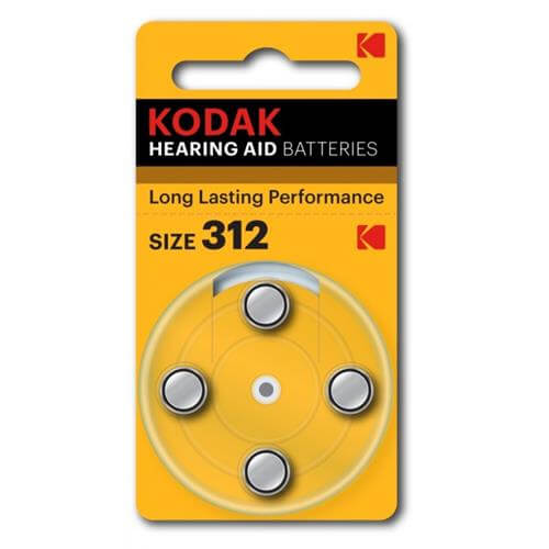 Батарейка Kodak ZA312-4BL [KZA312-4]