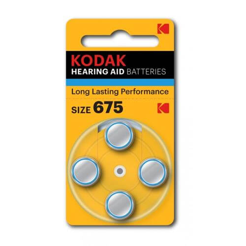 Батарейка Kodak ZA675-4BL [KZA675-4]