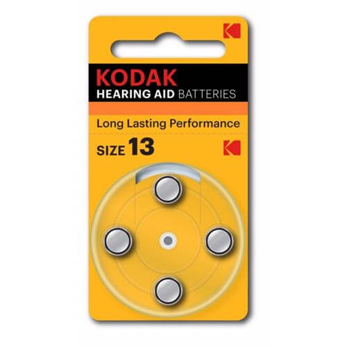 Батарейка Kodak ZA13-4BL [KZA13-4]