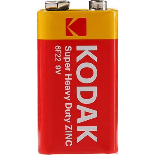 Батарейка Kodak 6F22-S EXTRA HEAVY DUTY [K9VHZ-S1]